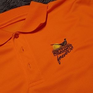 Bright Orange Pheasants Forever Shirt
